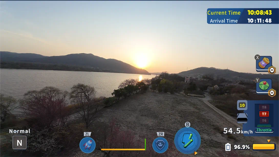 [Switch]韩国无人机飞行游览野花树木园 .Korean Drone Flying Tour Deulkkoch Arboretum-梦境潮玩-mjcw