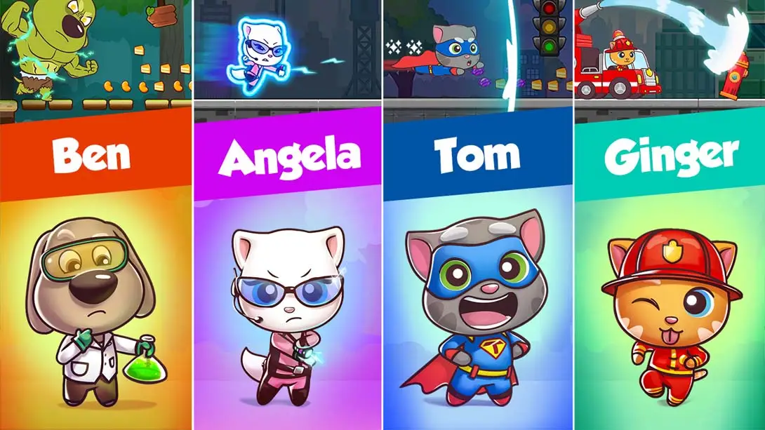 [Switch]汤姆猫糖果跑酷 Talking Tom Candy Run-梦境潮玩-mjcw