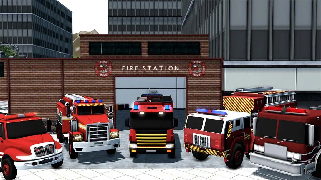 [Switch]真实消防车模拟驾驶灭火 Firefighter:Car Fire Truck Sim Driving 2022 Simulator-梦境潮玩-mjcw