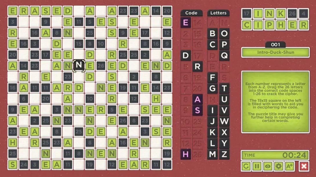 图片[1]-[Switch]墨水密码 Ink Cipher-梦境潮玩-mjcw