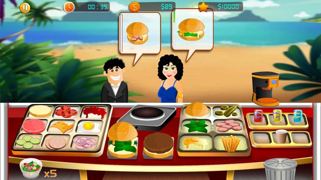 [Switch]我的小小快餐摊 My little fast food booth-梦境潮玩-mjcw