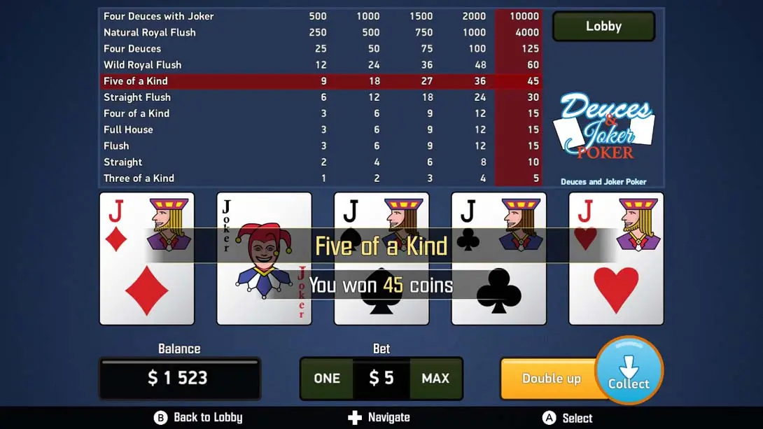 [Switch]电子扑克合集 Video Poker Collection-梦境潮玩-mjcw