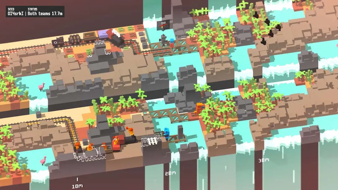 图片[1]-[Switch]一起开火车 Unrailed-梦境潮玩-mjcw