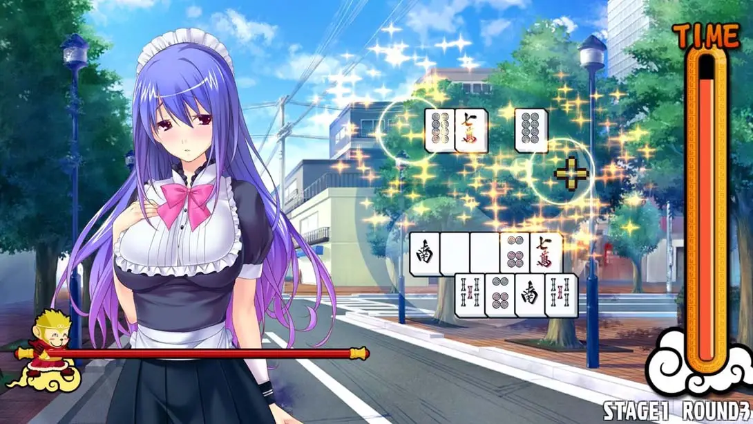 [Switch]美少女麻将接龙 - 蓝 Pretty Girls Mahjong Solitaire - Blue-梦境潮玩-mjcw