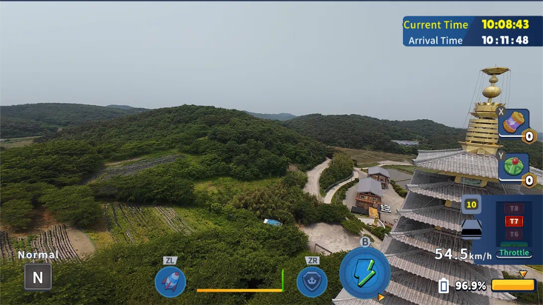 [Switch]韩国无人机飞行游览安眠庵 .Korean Drone Flying Tour Anmyeon Temple-梦境潮玩-mjcw