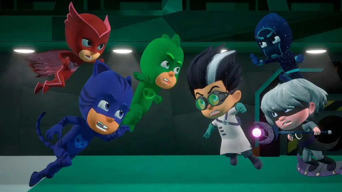 [Switch]睡衣小英雄：黑夜英雄 PJ MASKS: HEROES OF THE NIGHT-梦境潮玩-mjcw