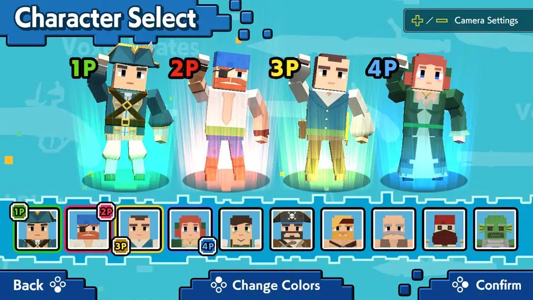 图片[1]-[Switch]像素海盗 Voxel Pirates-梦境潮玩-mjcw