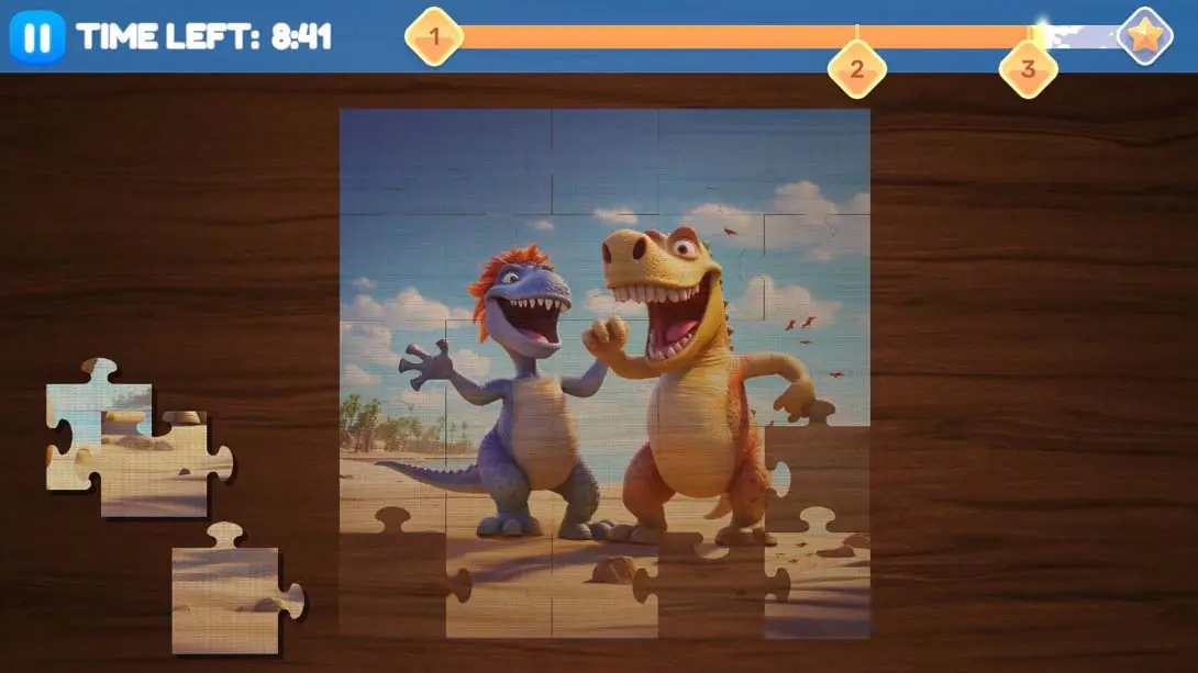 图片[1]-[Switch]拼图恐龙 .Jigsaw Dinosaurs-梦境潮玩-mjcw