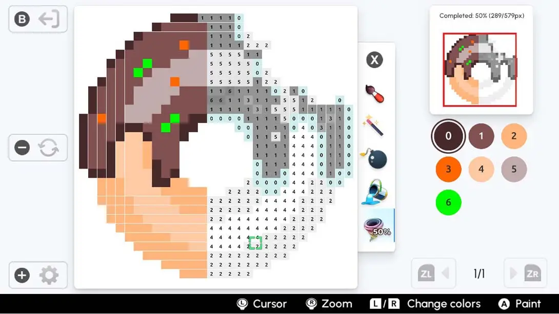 图片[1]-[Switch]Pixel Art Coloring book-梦境潮玩-mjcw