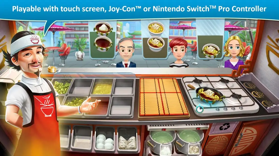 图片[1]-[Switch]餐车大亨：亚洲美食 Food Truck Tycoon – Asian Cuisine-梦境潮玩-mjcw