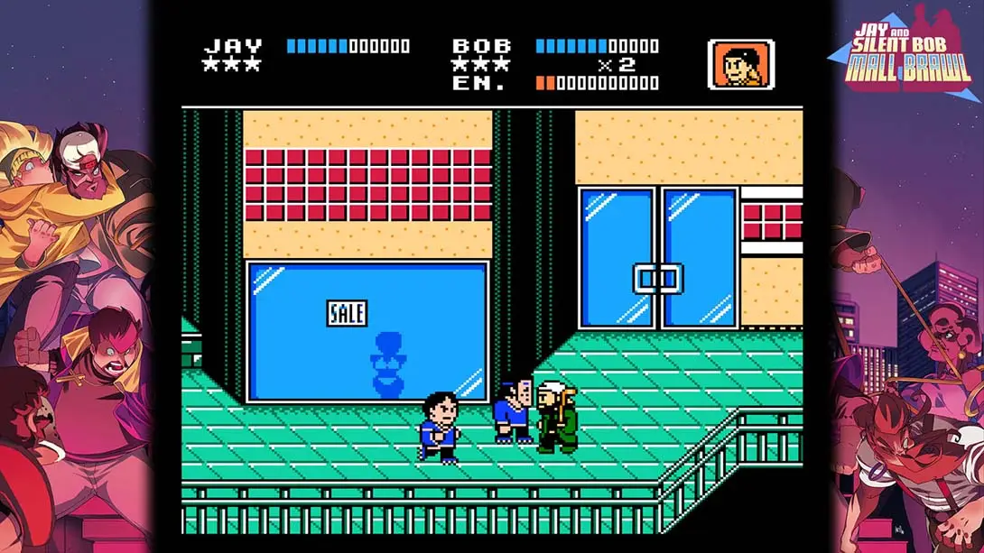 [Switch]杰伊和沉默的鲍勃：商场斗殴 Jay and Silent Bob: Mall Brawl-梦境潮玩-mjcw