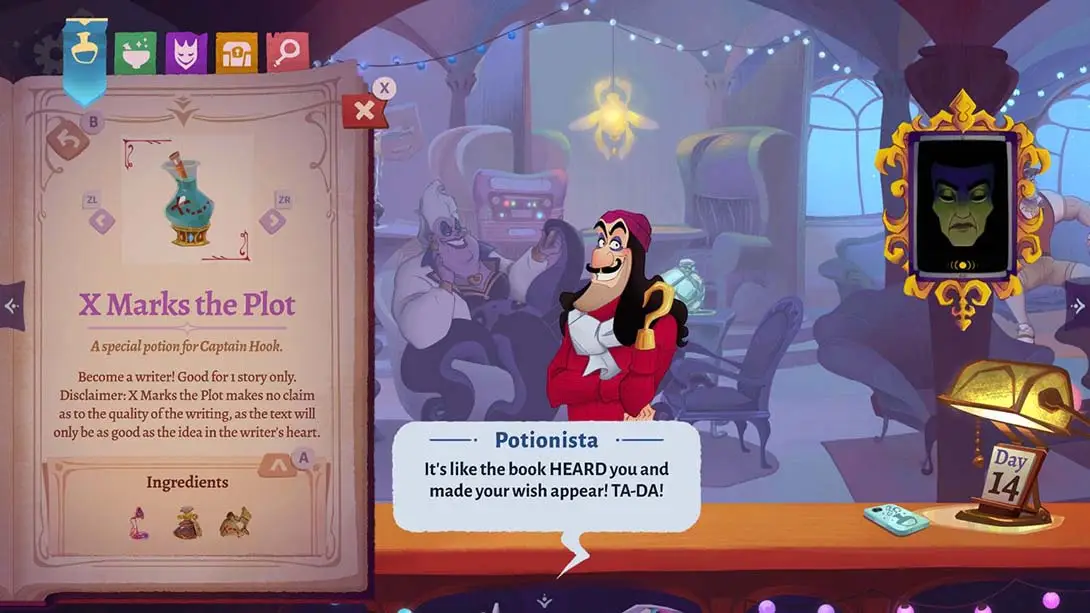 [Switch]迪士尼恶棍 诅咒咖啡馆 .Disney Villains Cursed Café-梦境潮玩-mjcw