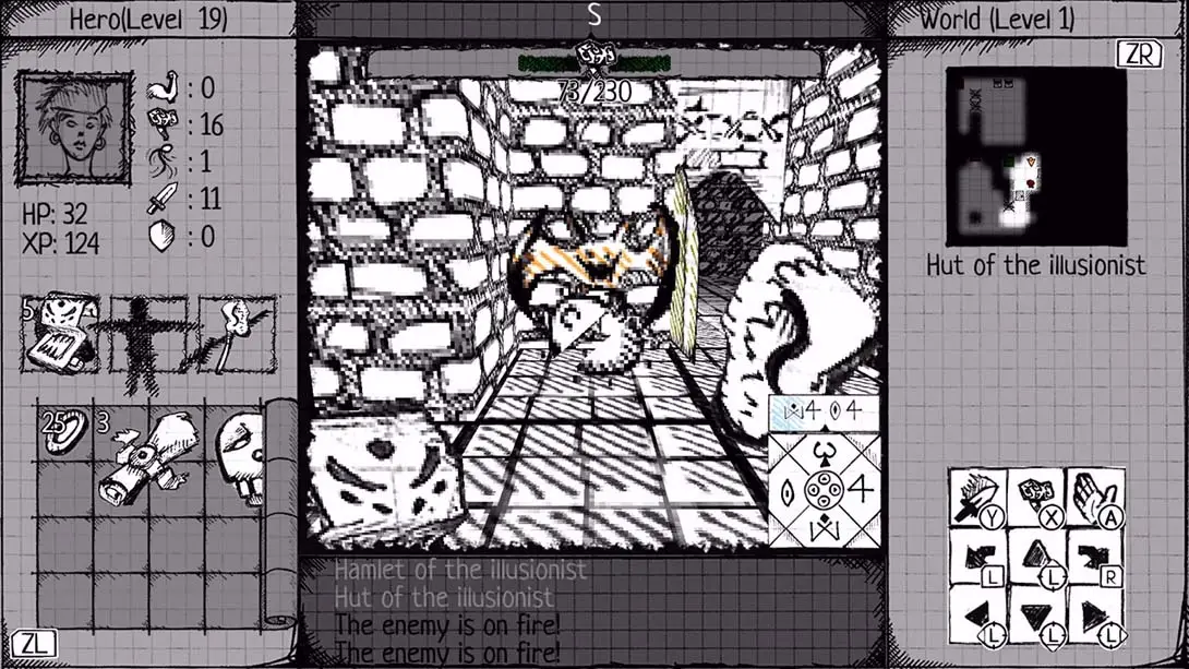 [Switch]手绘地牢 Drawngeon: Dungeons of Ink and Paper-梦境潮玩-mjcw