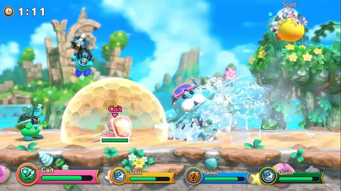 [Switch]超级卡比：猎人队 Super Kirby Clash-梦境潮玩-mjcw