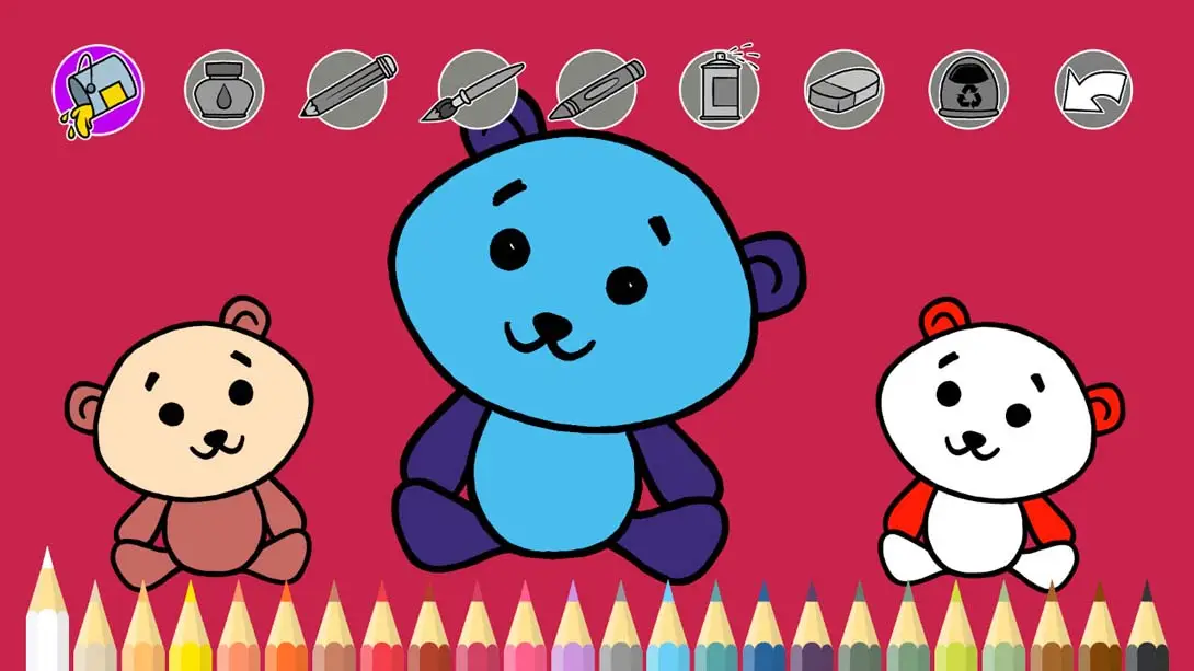 [Switch]涂色书-学龄前儿童 Coloring Book - Preschoolers-梦境潮玩-mjcw