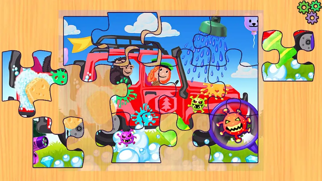 [Switch]汽车拼图游戏 Cars Puzzles Game - Funny Car & Trucks Preschool Jigsaw Education Lea-梦境潮玩-mjcw