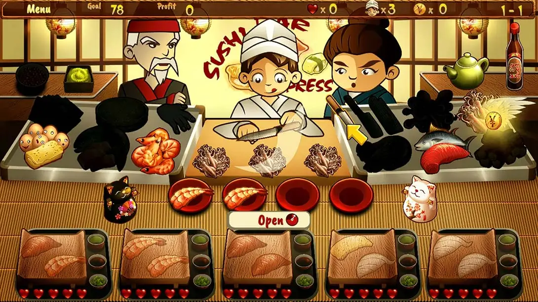 [Switch]寿司吧快递 .Sushi Bar Express-梦境潮玩-mjcw