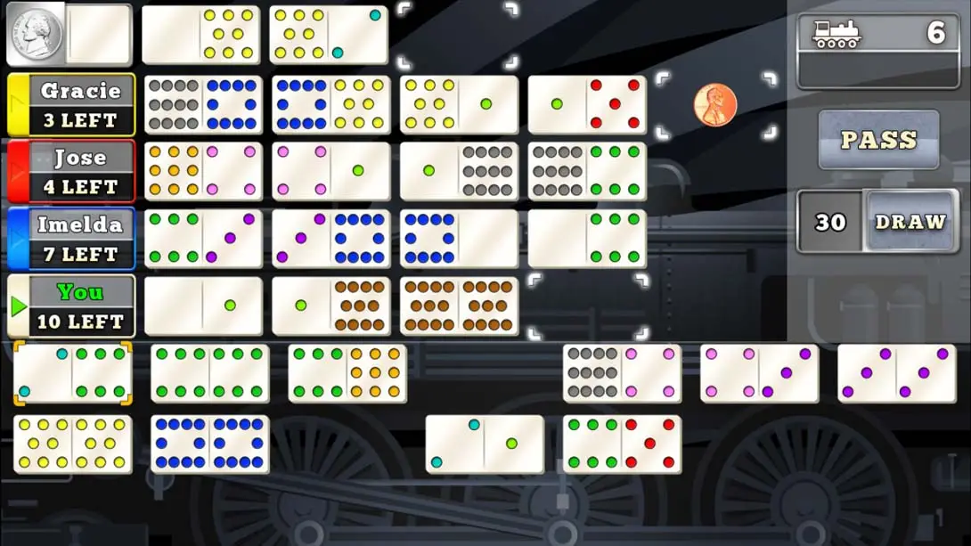 [Switch]墨西哥货车多米诺骨金牌 Mexican Train Dominoes Gold-梦境潮玩-mjcw