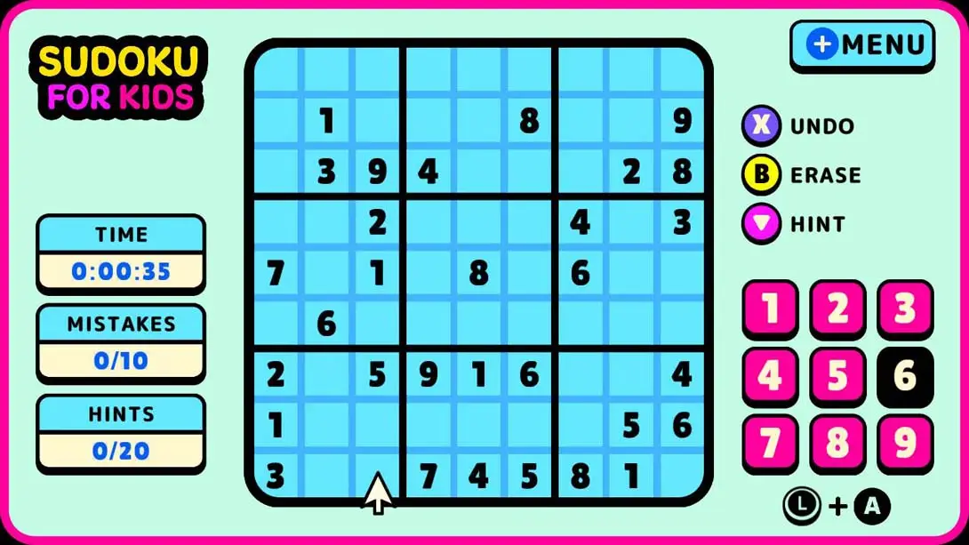 [Switch]儿童数独 .Sudoku for Kids-梦境潮玩-mjcw