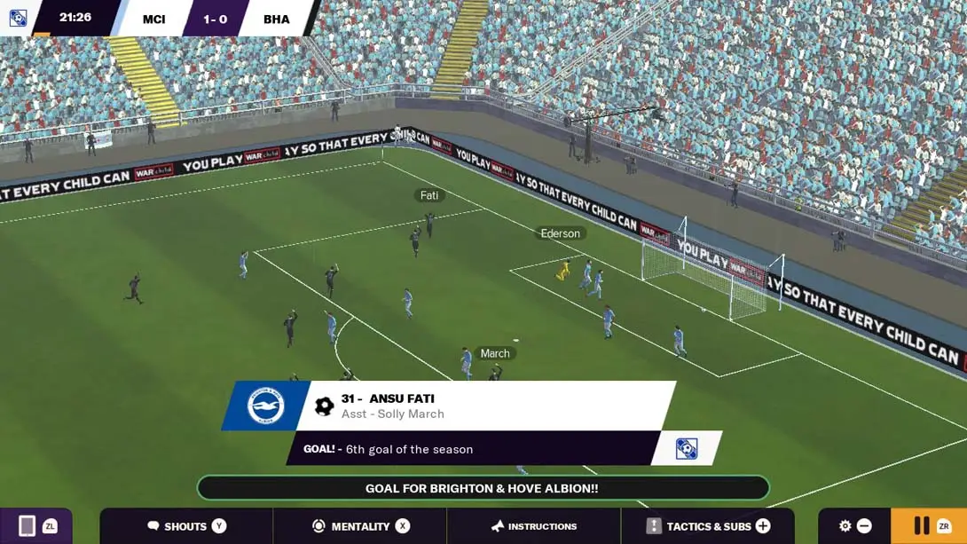 [Switch]足球经理24 触摸版 .Football Manager 2024 Touch-梦境潮玩-mjcw