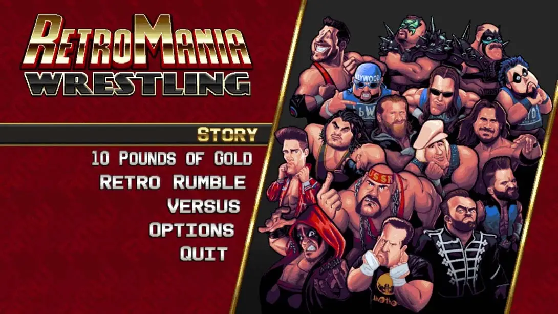 [Switch]复古狂野摔跤 RetroMania Wrestling-梦境潮玩-mjcw