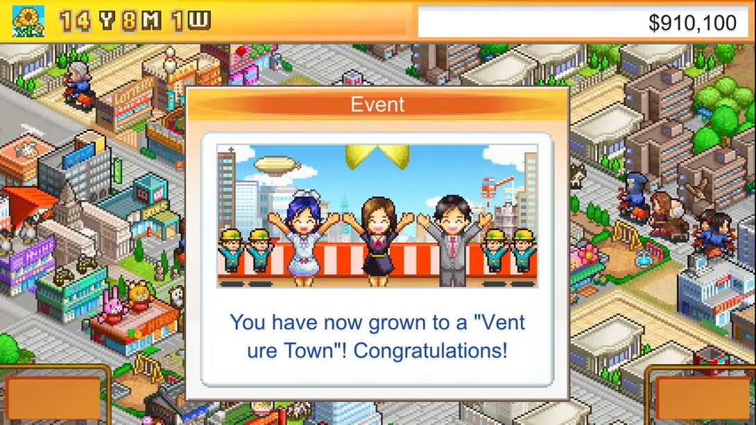 [Switch]开罗游戏：财阀城市 .Venture Towns-梦境潮玩-mjcw