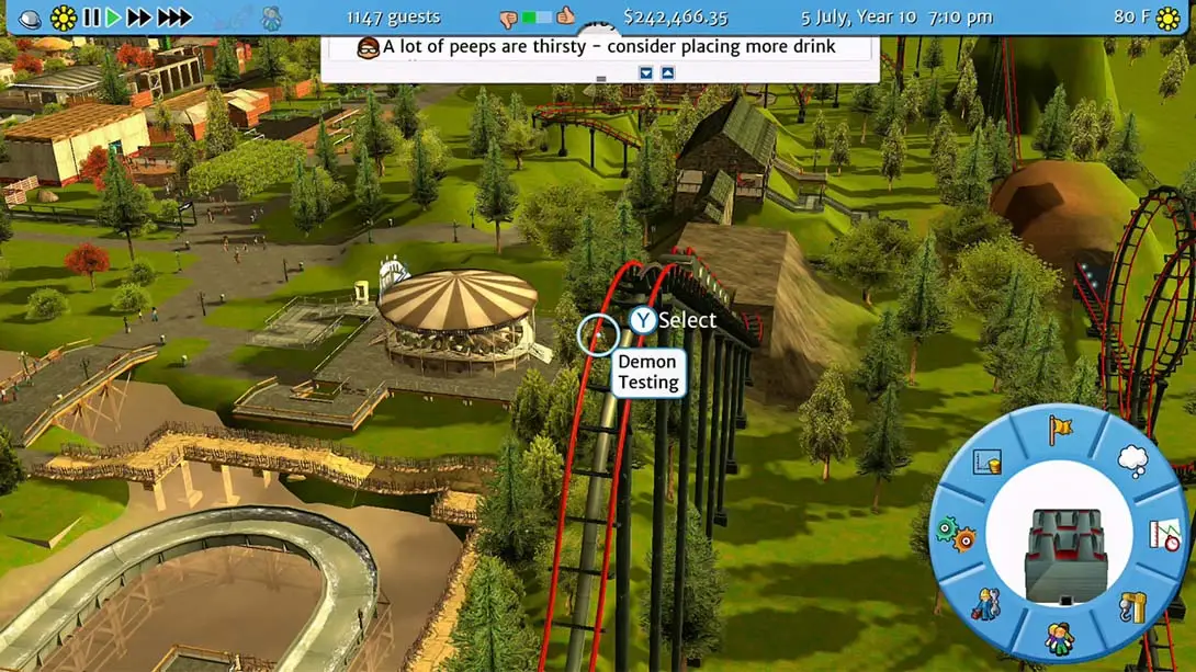 [Switch]过山车大亨3 RollerCoaster Tycoon 3 Complete Edition-梦境潮玩-mjcw