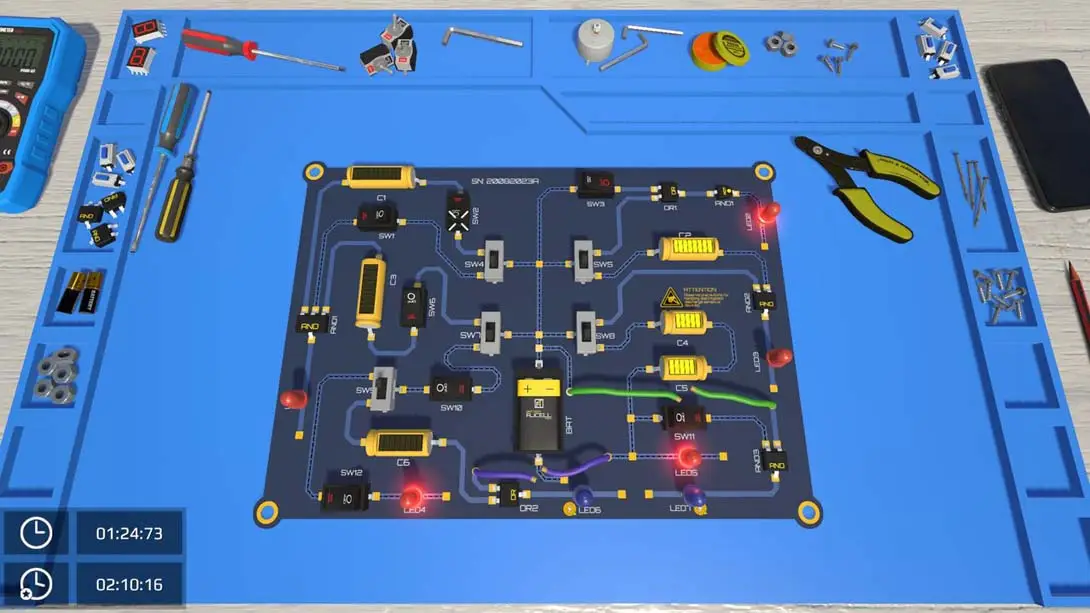 [Switch]电子拼图实验室 .Electronics Puzzle Lab-梦境潮玩-mjcw