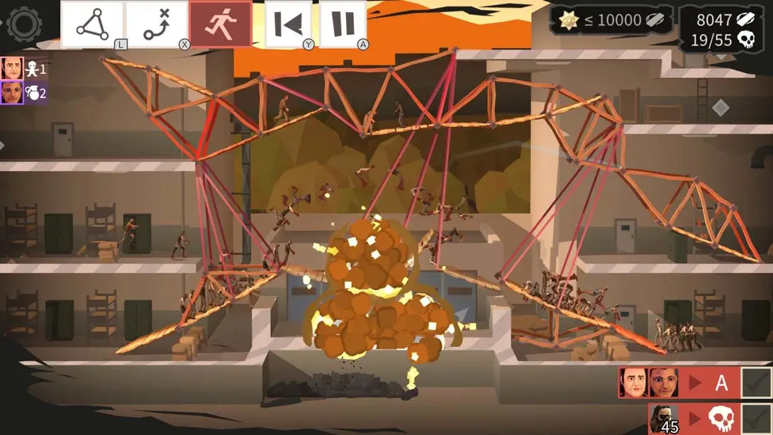[Switch]桥梁建筑师：行尸走肉 Bridge Constructor：The Walking Dead-梦境潮玩-mjcw