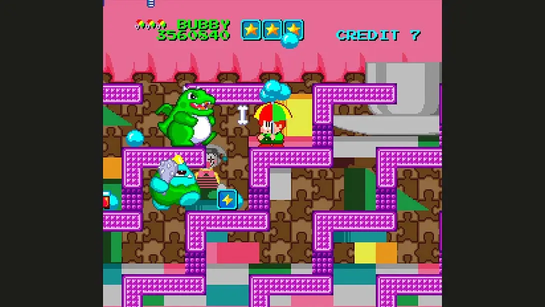 [Switch]阳伞星:泡泡的故事3 .Parasol Stars: The Story of Bubble Bobble III-梦境潮玩-mjcw