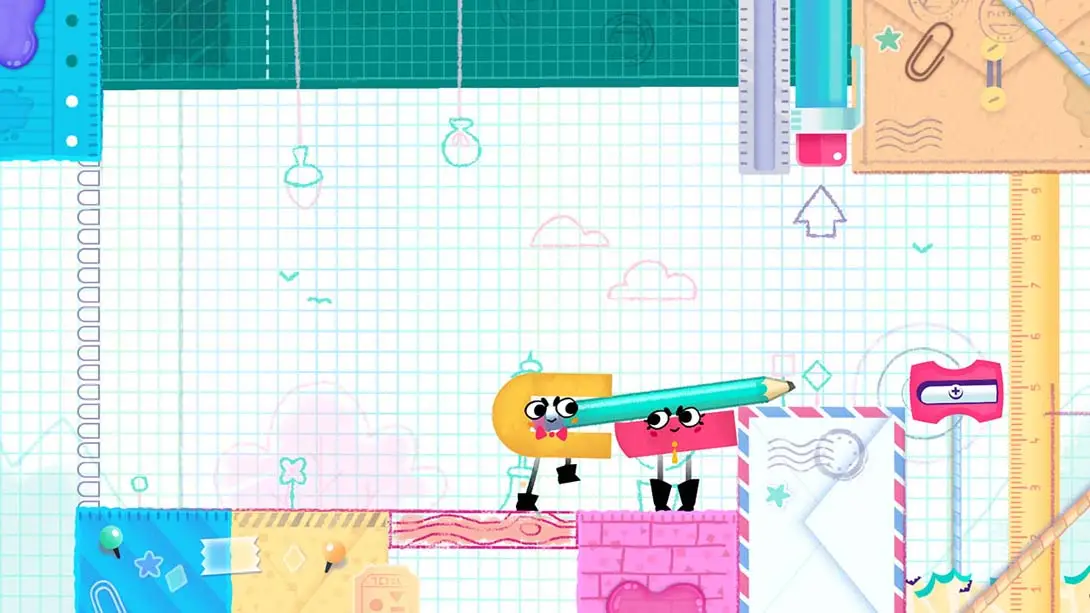 [Switch]你裁我剪！斯尼帕 Snipperclips-梦境潮玩-mjcw