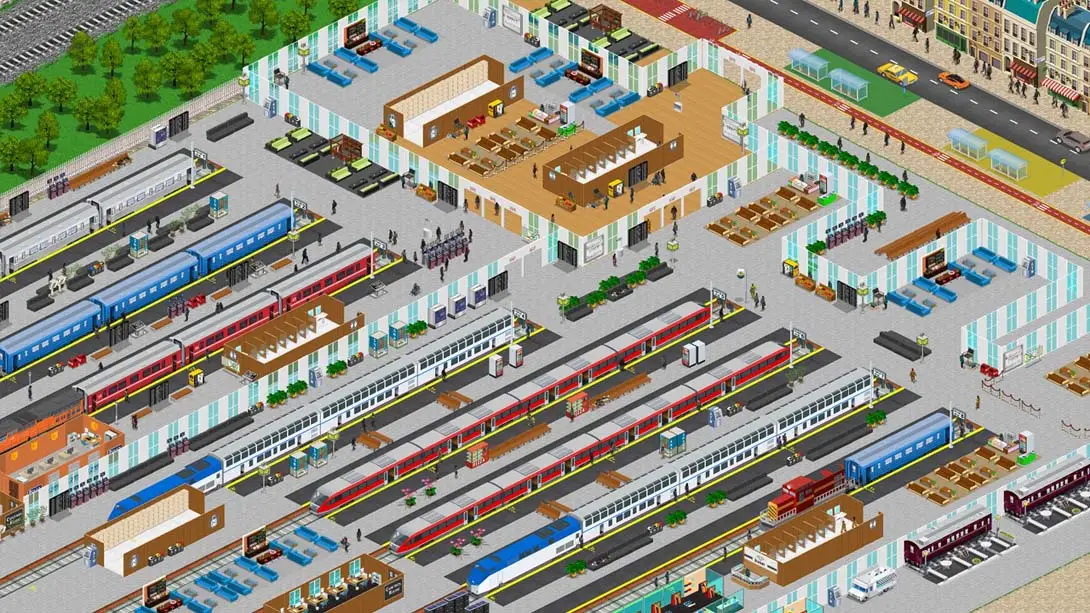 [Switch]火车站模拟 Train Station Simulator-梦境潮玩-mjcw